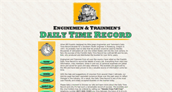 Desktop Screenshot of dailytimerecord.com